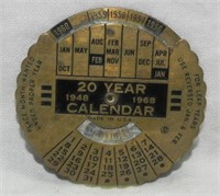 1958 10th Anniv Chicago Sun Times 20yr Calendar