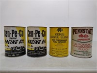 PennState and Cen-Pe-Co lubricant cans