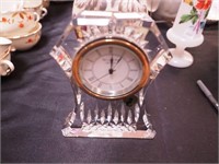 Waterford crystal 6 1/2" high clock