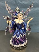Medieval Enthroned Fairy Statue