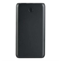 onn. Dual-Port Portable Battery  10k mAh  Black