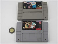 2 jeux de Super Nintendo SNES, Rival Turf et