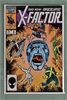 Marvel comics X-Factor Apocalypse #6, sleeve & boa