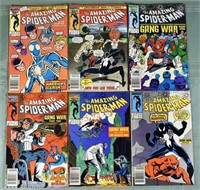 6 Marvel comics The Amazing Spider-Man, #281 & 283
