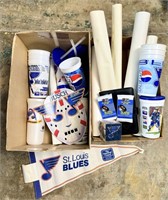 Vintage St. Louis Blues Memorabilia - Cups,