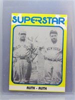 Babe Ruth 1980 TCMA Superstars