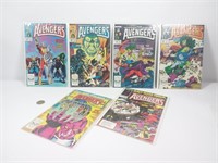 6 comics The Avangers #294-297 + Annual 16-17