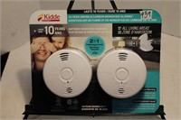 New Kidde 2 in 1 smoke alarm and Carbon monoxide