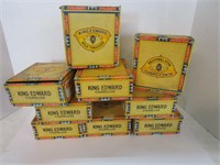 King Edward Cigarilles boxes