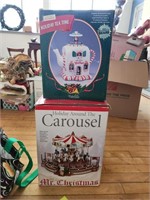 Mr. Christmas Holiday Tea Time & Carousel