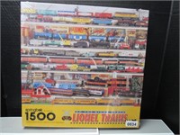 1500 Piece Lionel Trains Jig Saw Puzzle NIB
