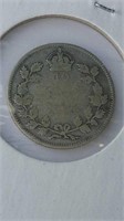 1920 Canada 10 Cent Coin King George V