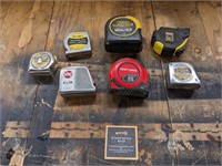 Lot of Assorted Tape Measures 1