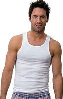 Hanes Men's Cotton Tank Undershirts Pack, Moisture