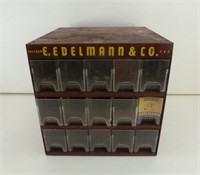 Vintage E. Edelmann & Co. 15 Drawer Parts