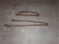 16'&10' x 3/8" chains 2 hooks