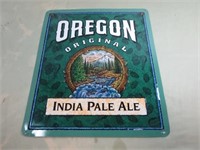 Metal Oregon Pale Ale Sign, 16" x 19"