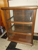 Display Case w/Glass Shelves