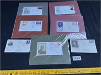 Matted 1st Day Covers