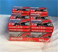 Maxell 36 Sealed Cassette Tapes