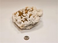 WHITE & GOLD CRYSTAL ROCK