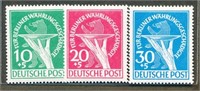 GERMANY BERLIN #9NB1-9NB3 MINT VF NH