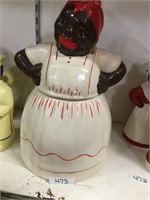 Black Americana Woman Cookie Jar (made by McCoy)