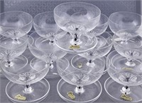 MCM Belfor Exquisite Crystal Coupes