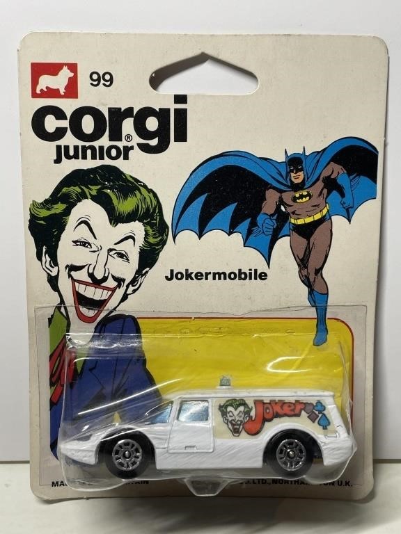 CORGI Juniors 99 JOKERMOBILE Batman JOKER D