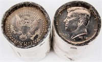 Coin 2 Gem Rolls of Kennedy Half $ 2015-P & 2016-D