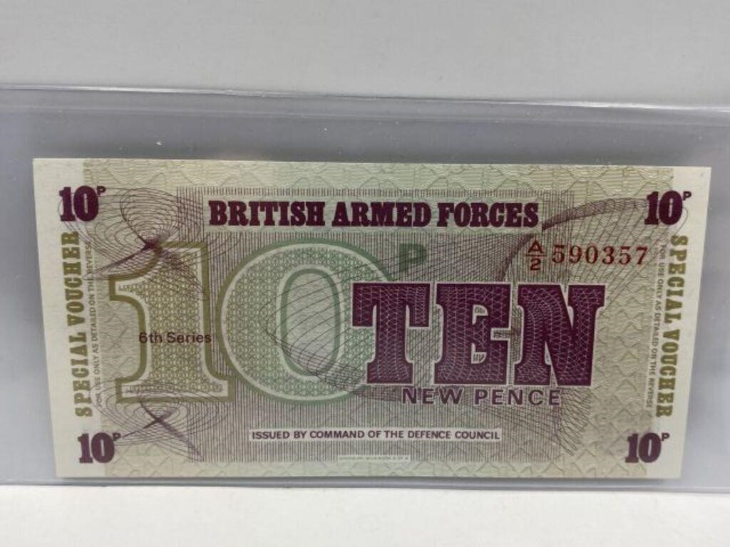 MILITARY BANK NOTE - BRITISH ARM FORCES  - 1PC