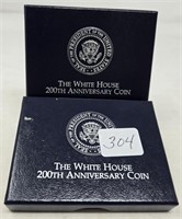 (2) White House Dollars Unc.