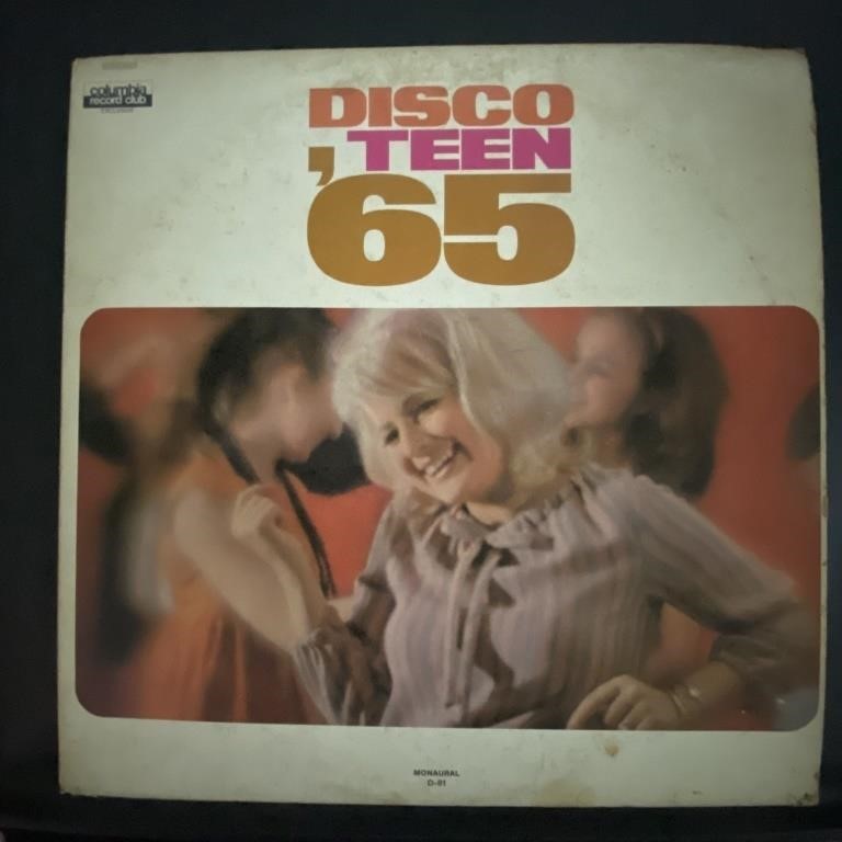 DISCO TEEN 1965 VINTAGE RECORD ALBUM