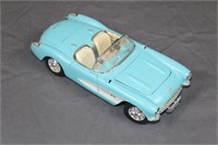 Burago 1-18 Scale 1957 Corvett Baby Blue