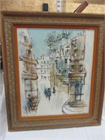 J.C. Charles signed painting