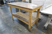Wood Work Table