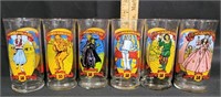 1989 Wizard of Oz Coca Cola Glasses