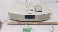 Bose radio alarm, with remote