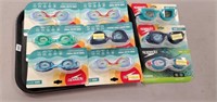 Tray of Kids Swimming Goggles