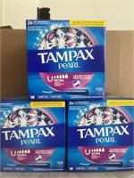 Tampons Ultra TAMPAX PEARL PK/18 x3