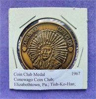 Conewago Coin Club Medal