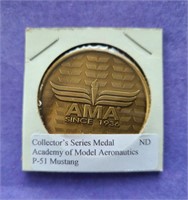 Academy of Model Aeronautics Collector's Medal