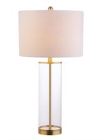 JONATHAN Y Collins 29" Glass LED Table Lamp