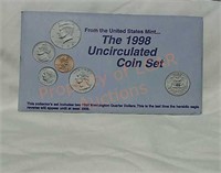 1998 Uncirculated U.S. Coin Set