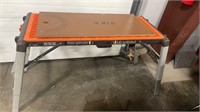 COLLAPSIBLE WORK BENCH W/ POWER 4’ X 22" X 32”