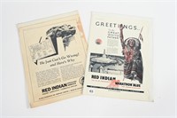 1930'S RED INDIAN MACLEAN'S MAGAZINE ADS