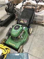 JD JS36 mower w/ grass catcher, untested