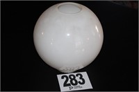 Glass Globe Shade 9.5" w/ 3 7/8" Rim
