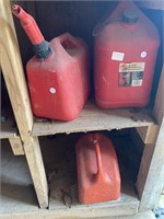 Lot Gas Cans