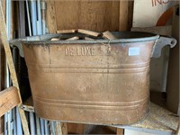 Antique De Luxe Copper Boiler with Contents